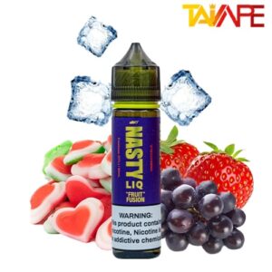 خرید جویس پاستیل توت فرنگی یخ نستی NASTY LIQ FRUIT FUSION 60ML