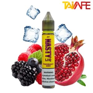 خرید سالت نستی انار تمشک یخ NASTY LIQ POMEGRANATE BERRY 30ML