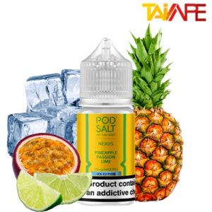 خرید سالت آناناس پشن فروت یخ Pod Salt Pineapple Passion Lime Ice 30ml