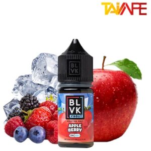 خرید سالت بی ال وی کی سیب توت فرنگی یخ blvk frost apple berry ice 30ml