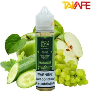 خرید جویس انگور خیار سیب Pod Salt White Grape Cucumber Apple 60ml