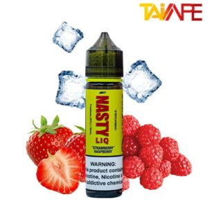 خرید جویس نستی توت فرنگی تمشک یخ NASTY LIQ STRAWBERRY RASPBERRY 60ML