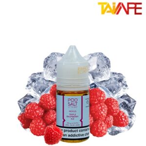 خرید سالت پاد سالت تمشک یخ POD SALT NEXUS TRIPLE RASPBERRY ICE 30ML